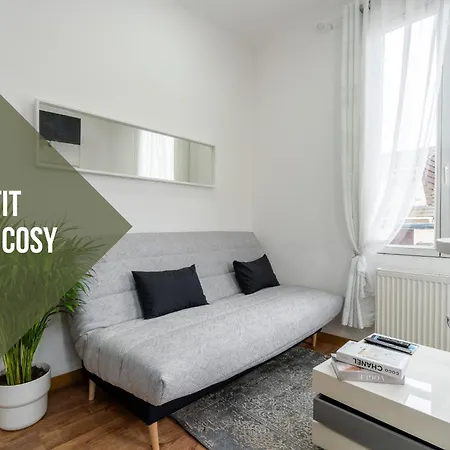 Apartamento Cocon Douillet, Proche Gare, Wifi Drancy Exterior foto