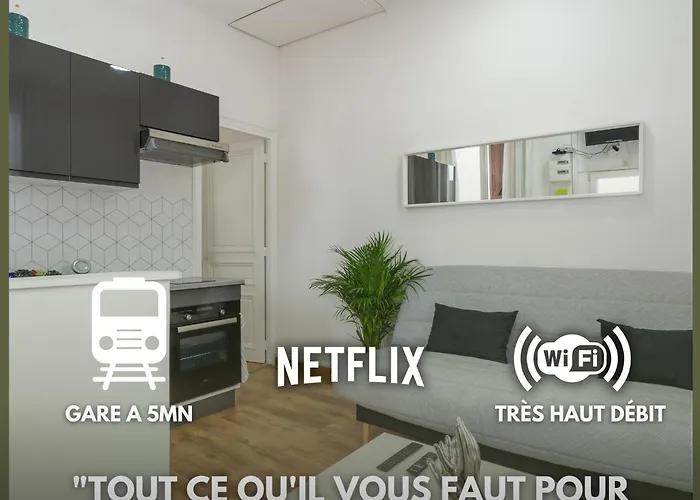 Cocon Douillet, Proche Gare, Wifi