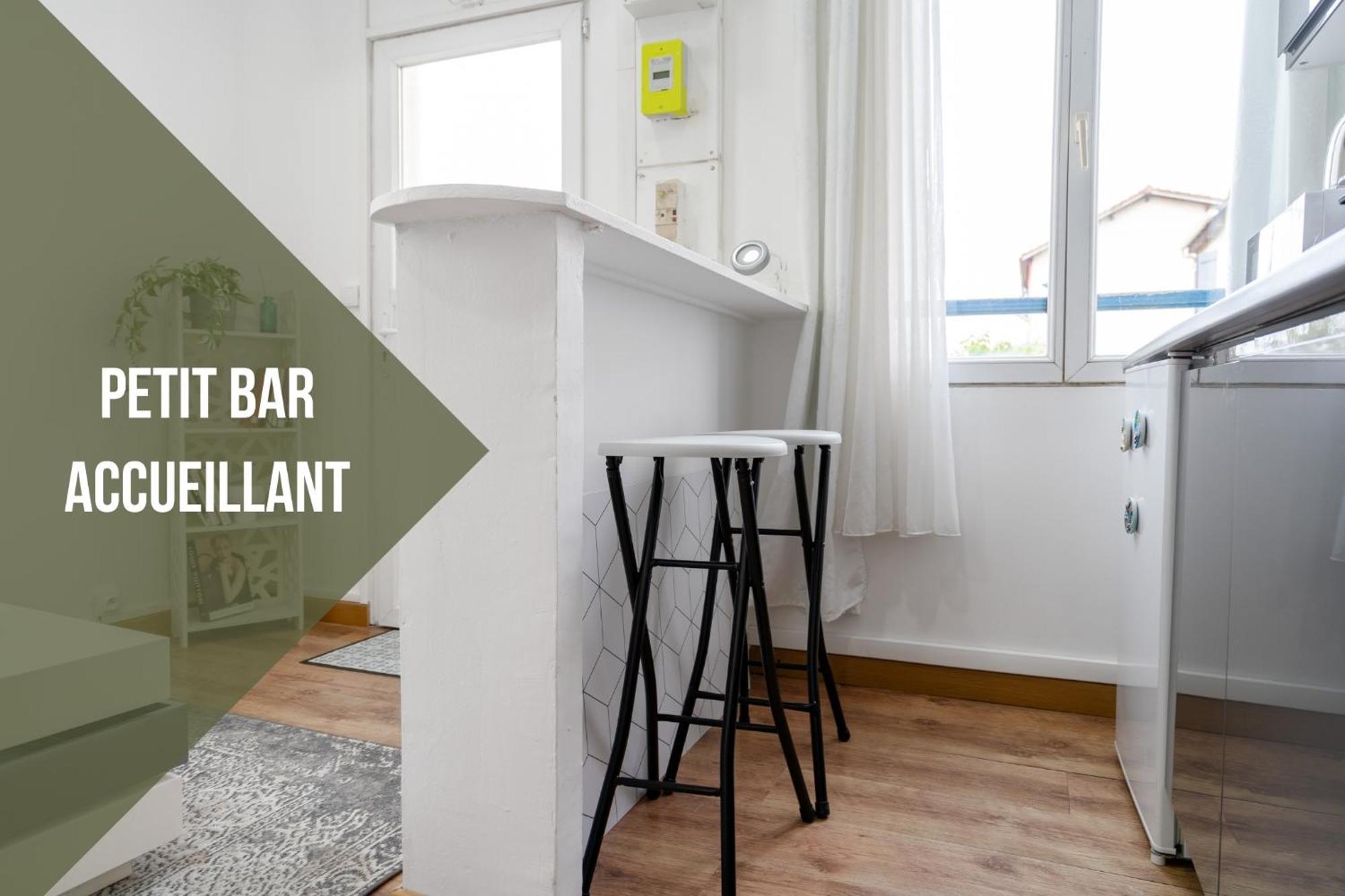 Apartment Cocon Douillet, Proche Gare, Wifi Drancy